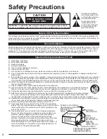 Preview for 4 page of Panasonic TC-L32DT30 Owner'S Manual