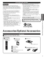 Preview for 7 page of Panasonic TC-L32DT30 Owner'S Manual