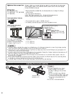 Preview for 8 page of Panasonic TC-L32DT30 Owner'S Manual