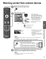 Preview for 21 page of Panasonic TC-L32DT30 Owner'S Manual