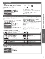 Preview for 37 page of Panasonic TC-L32DT30 Owner'S Manual