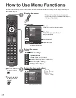 Preview for 48 page of Panasonic TC-L32DT30 Owner'S Manual