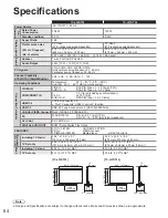 Preview for 64 page of Panasonic TC-L32DT30 Owner'S Manual