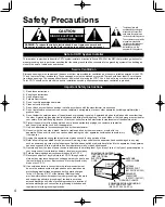 Предварительный просмотр 4 страницы Panasonic TC-L32G1 - 32" LCD TV Quick Start Manual