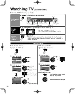 Предварительный просмотр 18 страницы Panasonic TC-L32G1 - 32" LCD TV Quick Start Manual