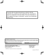 Preview for 172 page of Panasonic TC-L32G1 - 32" LCD TV Quick Start Manual