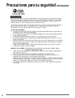 Preview for 6 page of Panasonic TC-L32S1 - 31.5" LCD TV Instrucciones De Operación