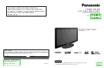 Panasonic TC-L32S1L Operating Instructions Manual preview