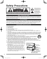 Предварительный просмотр 4 страницы Panasonic TC-L42D30 Owner'S Manual