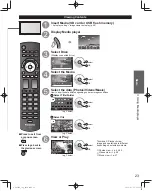 Предварительный просмотр 23 страницы Panasonic TC-L42D30 Owner'S Manual