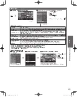 Предварительный просмотр 25 страницы Panasonic TC-L42D30 Owner'S Manual