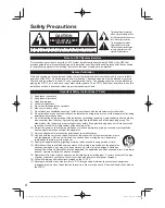 Preview for 4 page of Panasonic TC-L42EW60 Owner'S Manual