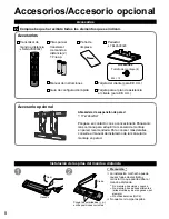 Preview for 8 page of Panasonic TC-L42U12 - 42" LCD TV Manual De Instrucciones