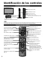 Preview for 14 page of Panasonic TC-L42U12 - 42" LCD TV Manual De Instrucciones