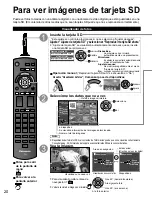 Предварительный просмотр 20 страницы Panasonic TC-L42U12 - 42" LCD TV Manual De Instrucciones