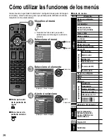 Предварительный просмотр 26 страницы Panasonic TC-L42U12 - 42" LCD TV Manual De Instrucciones