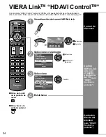 Предварительный просмотр 34 страницы Panasonic TC-L42U12 - 42" LCD TV Manual De Instrucciones