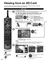 Preview for 20 page of Panasonic TC-L42U12 - 42" LCD TV Operating Instructions Manual