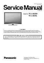 Preview for 1 page of Panasonic TC-L42U5H Service Manual