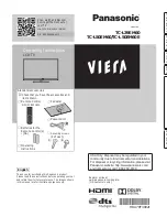 Preview for 1 page of Panasonic TC-L50EM60E Operating Instructions Manual