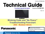 Предварительный просмотр 1 страницы Panasonic TC-P2013TI Technical Manual