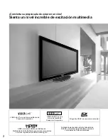 Preview for 2 page of Panasonic TC-P42G15 - 41.6" Plasma TV Manual De Instrucciones