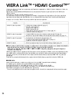 Preview for 38 page of Panasonic TC-P42G15 - 41.6" Plasma TV Manual De Instrucciones