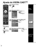 Preview for 46 page of Panasonic TC-P42G15 - 41.6" Plasma TV Manual De Instrucciones