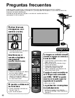 Preview for 62 page of Panasonic TC-P42G15 - 41.6" Plasma TV Manual De Instrucciones