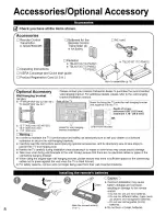 Preview for 8 page of Panasonic TC-P42S2 (English, Spanish) Operating Instructions Manual