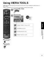 Предварительный просмотр 21 страницы Panasonic TC-P42U1 - 42" Plasma TV Operating Instructions Manual