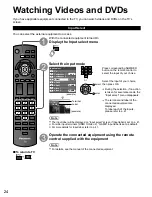 Предварительный просмотр 24 страницы Panasonic TC-P42U1 - 42" Plasma TV Operating Instructions Manual