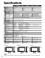 Предварительный просмотр 52 страницы Panasonic TC-P42U1 - 42" Plasma TV Operating Instructions Manual