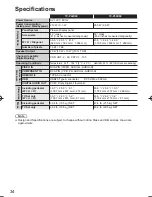 Предварительный просмотр 34 страницы Panasonic TC-P42X60 Owner'S Manual