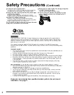 Preview for 6 page of Panasonic TC-P50G10 Operating Instructions Manual