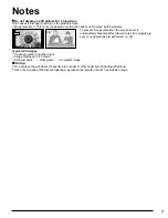 Preview for 7 page of Panasonic TC-P50G10 Operating Instructions Manual