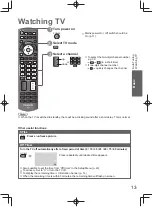 Предварительный просмотр 13 страницы Panasonic TC-P50U20P Operating Instructions Manual