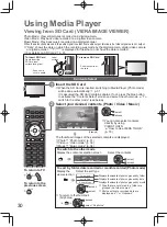 Предварительный просмотр 30 страницы Panasonic TC-P50U20P Operating Instructions Manual