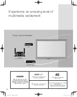 Preview for 2 page of Panasonic TC-P50U2X Operating Instructions Manual