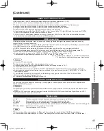 Preview for 45 page of Panasonic TC-P50U2X Operating Instructions Manual