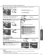 Preview for 51 page of Panasonic TC-P50VT25 Operating Instructions Manual