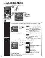 Предварительный просмотр 54 страницы Panasonic TC-P50VT25 Operating Instructions Manual