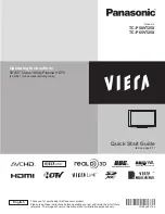 Preview for 1 page of Panasonic TC-P50VT25X Operating Instructions Manual