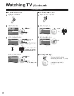 Preview for 20 page of Panasonic TC-P50VT25X Operating Instructions Manual