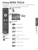 Preview for 21 page of Panasonic TC-P50VT25X Operating Instructions Manual