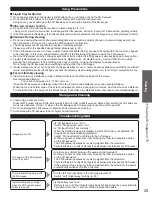 Preview for 25 page of Panasonic TC-P50VT25X Operating Instructions Manual