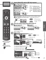 Preview for 27 page of Panasonic TC-P50VT25X Operating Instructions Manual