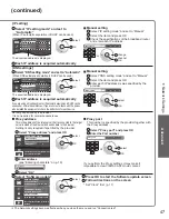 Preview for 47 page of Panasonic TC-P50VT25X Operating Instructions Manual