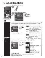 Preview for 52 page of Panasonic TC-P50VT25X Operating Instructions Manual