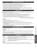 Preview for 59 page of Panasonic TC-P50VT25X Operating Instructions Manual